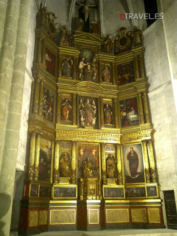 retablo de Santa María la Real, Aranda de Duero