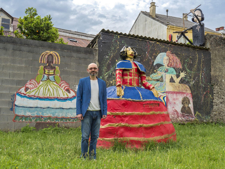 Eduardo Hermida impulsor de la iniciativa de la Ruta de las Meninas de Canido