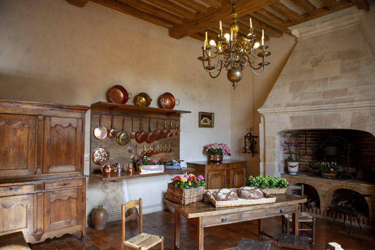 Antiguas cocinas del Castillo de Villandry