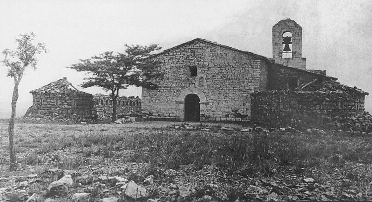 Ermita de San Juan Bautista en Ballobar a finales del s.XIX