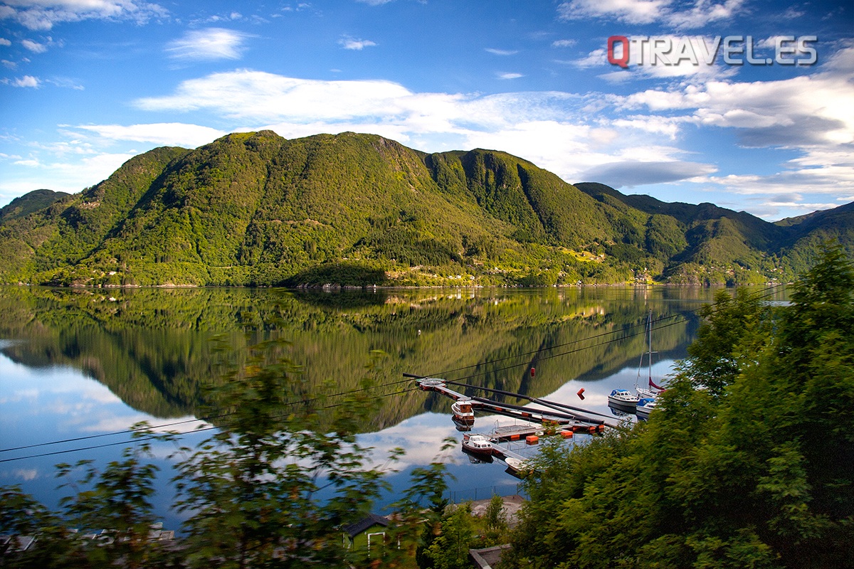 Guía para realizar la ruta Norway in a Nutshell desde Bergen Paisaje de Bergen a Myrdal