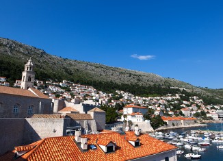 Vistas desde la muralla de Dubrovnik