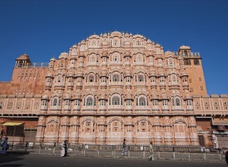 El palacio de los vientos en Jaipur