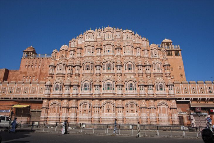 El palacio de los vientos en Jaipur