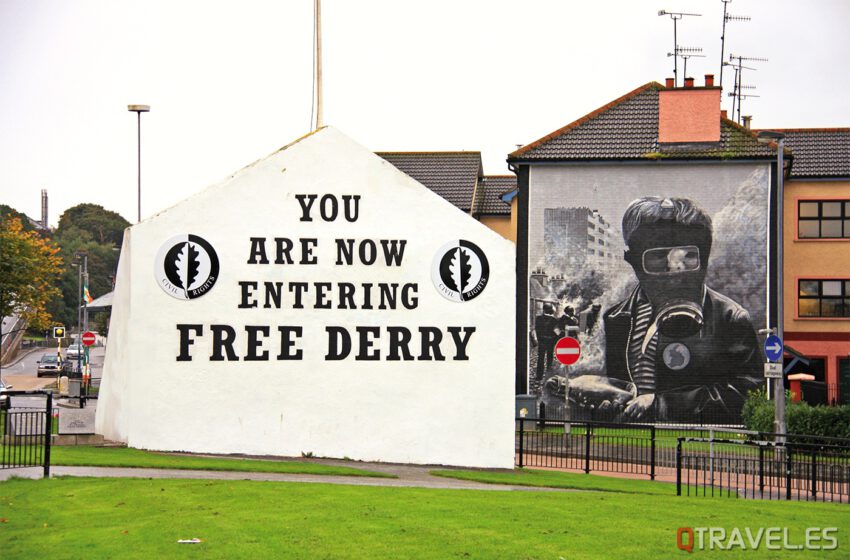  Derry o Londonderry, la ciudad amable de Irlanda