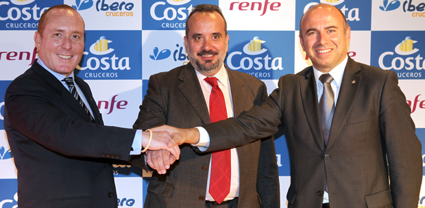  Costa Cruceros y Renfe firman un acuerdo de colaboración