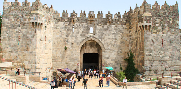  La Puerta de Damasco en Jerusalén luce restaurada