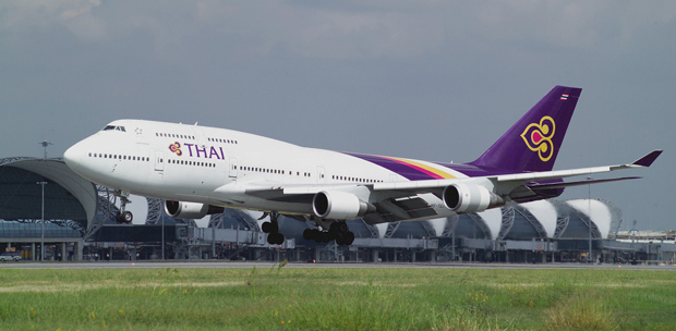  THAI AIRWAYS entre las diez mejores compañías del mundo