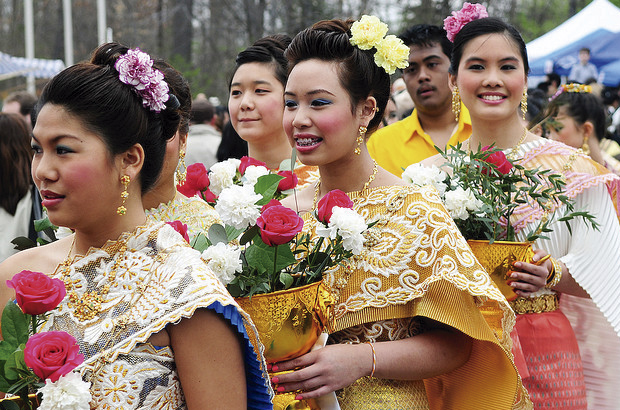  Tailandia celebra el año nuevo tailandés
