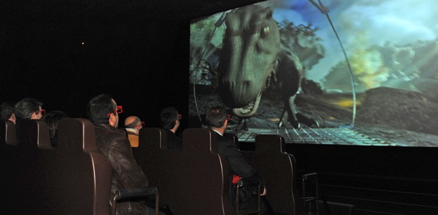 “Terra Colossus”, un espectacular simulador virtual 4D, se une a la gran oferta lúdica de Dinópolis