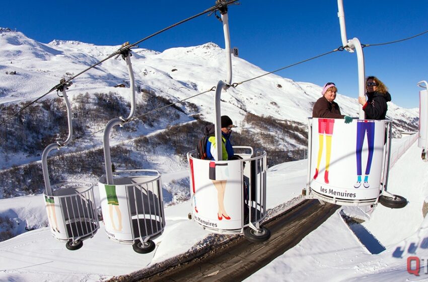  Esquí en los Alpes franceses – Les Menuires