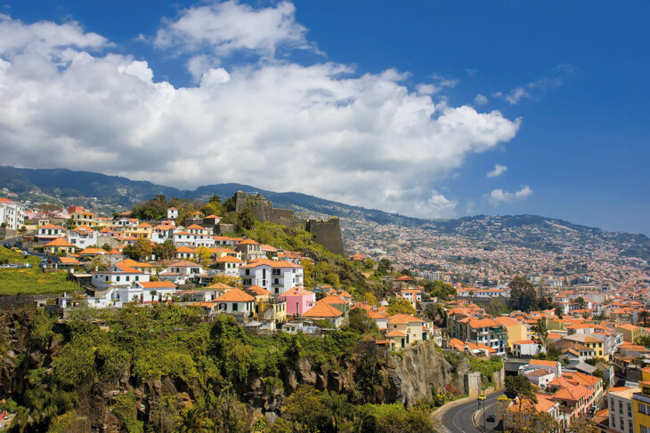 Vista de Funchal