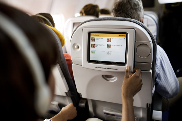 Lufthansa mejora su servicio de entretenimiento a bordo