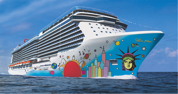  Norwegian Cruise Line revela el nuevo diseño del casco del Norwegian Breakaway