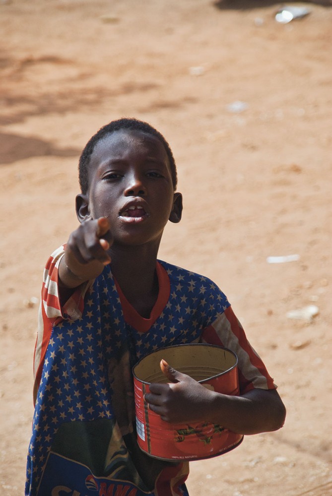 Niños senegaleses