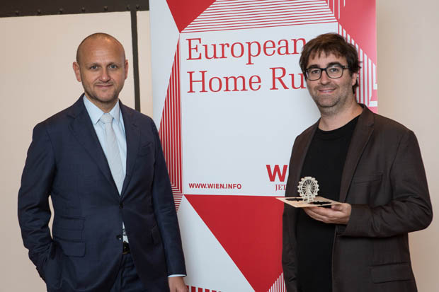 Héctor Serrano, ganador del premio del público del concurso European Home Run