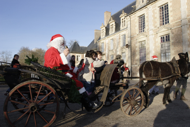 Los Castillos del Loira se preparan para celebrar la Navidad