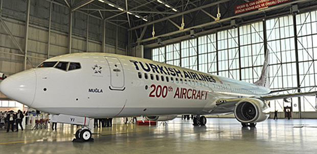 Turkish Airlines añade la aeronave nº 200 a su flota