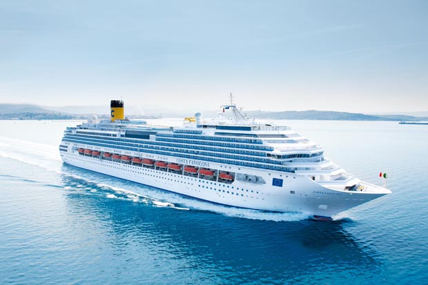 Triplete de Costa Cruceros en Santa Cruz de Tenerife