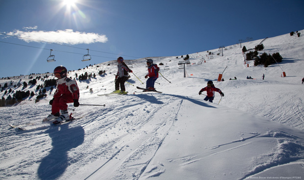 Las estaciones de esquí del Pirineu de Girona, a pleno rendimiento