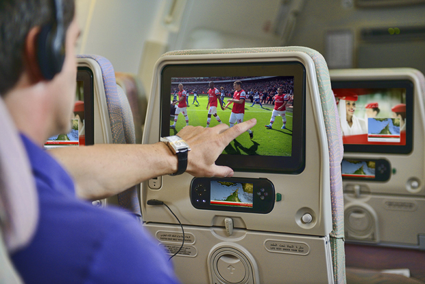  Emirates introduce cuatro canales de televisión en directo en sus aviones