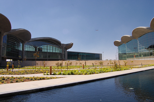Nueva terminal del Aeropuerto Queen Alia en Jordania