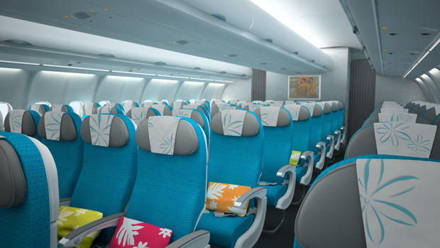 Air Tahiti Nui presenta su plan de renovación de cabinas
