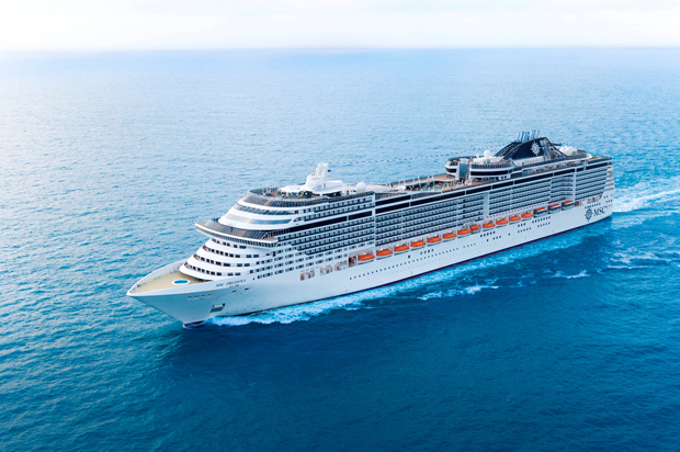 Presentación en Barcelona del nuevo buque MSC Preziosa