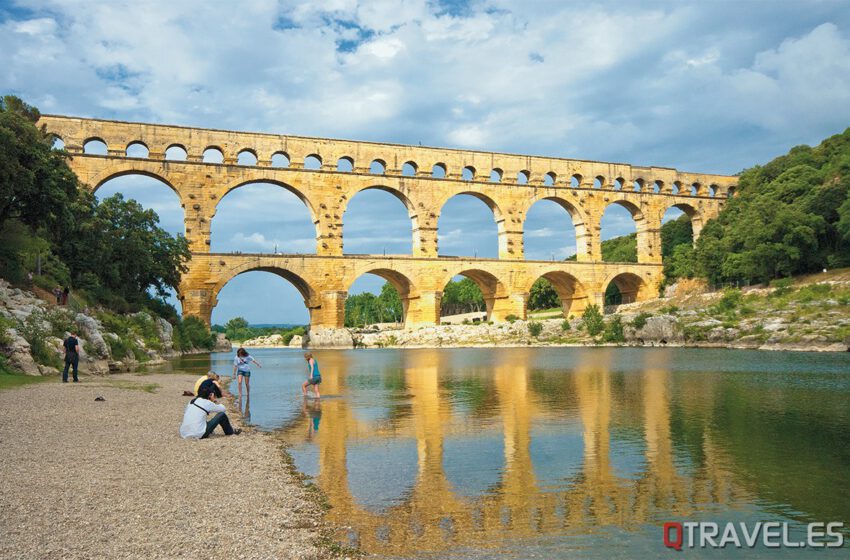  Pont du Gard, monumental y milenario