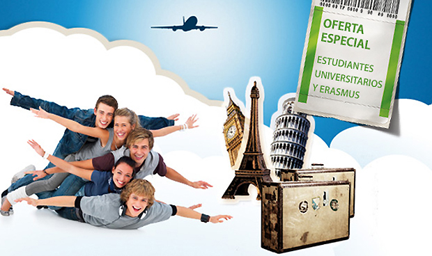 Campaña de TAP, para estudiantes universitarios y ERASMUS