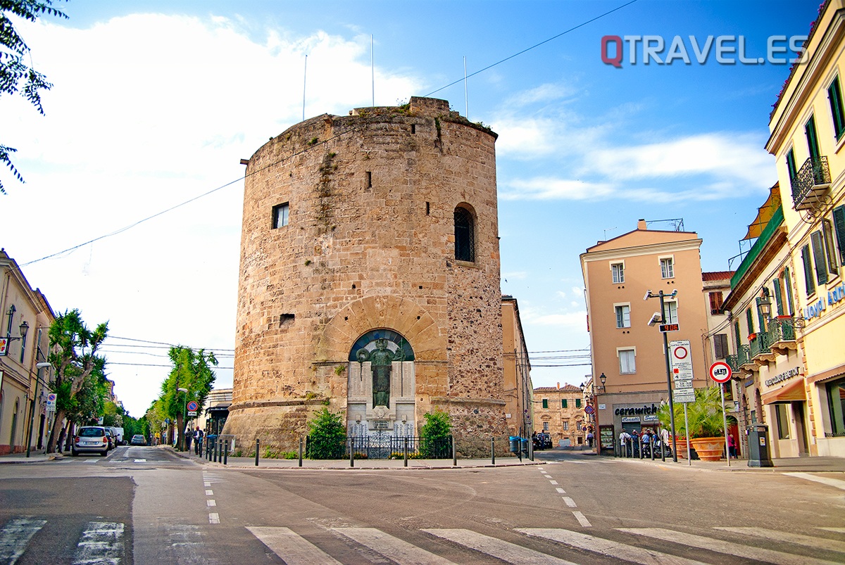 Antigua puerta del Portal, entrada a la ciudadela del Alguer