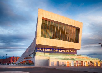 fachada exterior del Museo de Liverpool