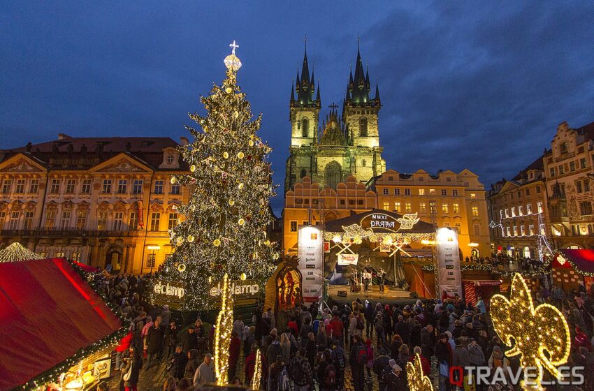  Mercadillos navideños en Praga – Vídeo