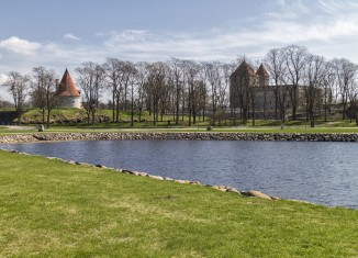 Fortaleza medieval de Kuressaare isla de Saaremaa Estonia