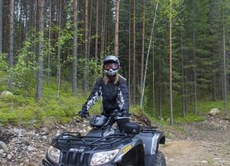 Excursión ATV-4x4 alrededor del lago de Saimaa