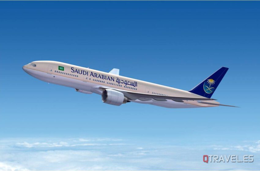  Saudia Airlines reestructura sus vuelos entre España y Arabia Saudita