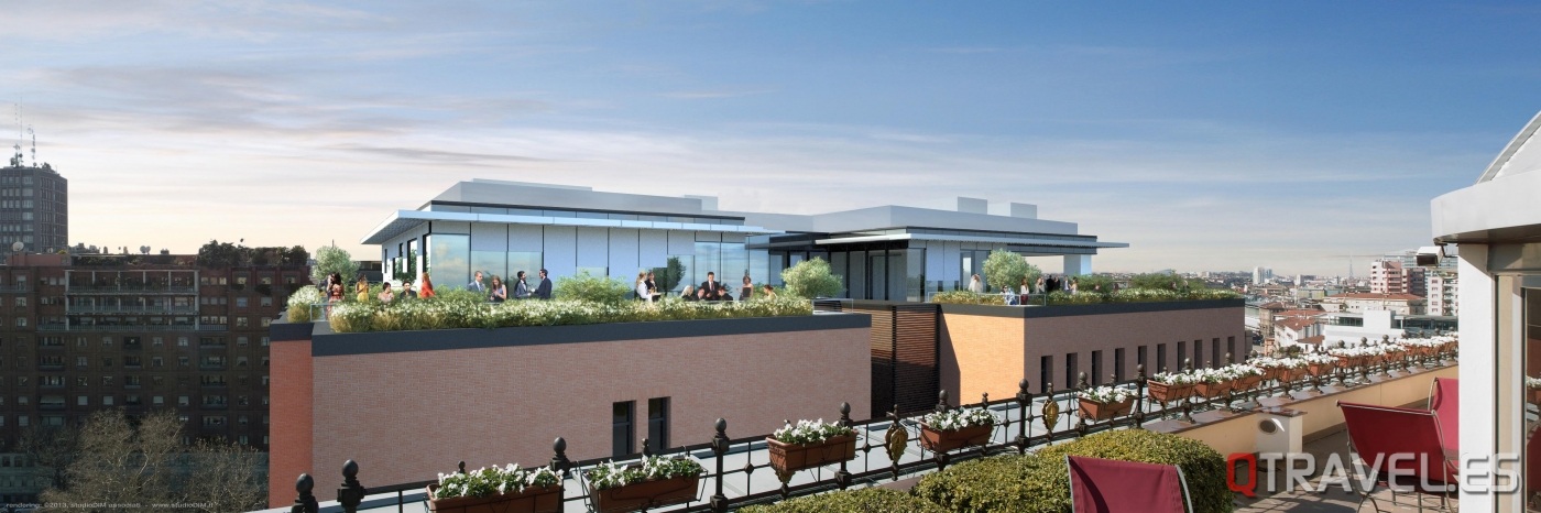 Meliá Hotels ME Milan Il Duca rooftp bar