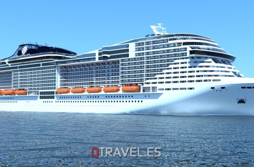  MSC Cruceros encarga el mayor crucero construido por una naviera europea