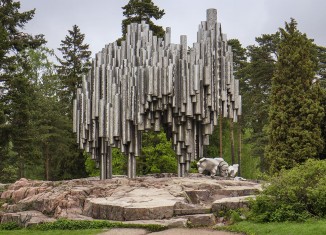 Monumento al compositor Jean-Sibelius