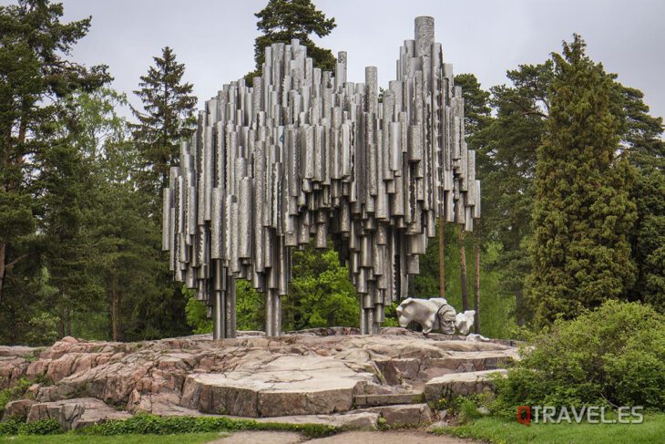 Monumento al compositor Jean-Sibelius