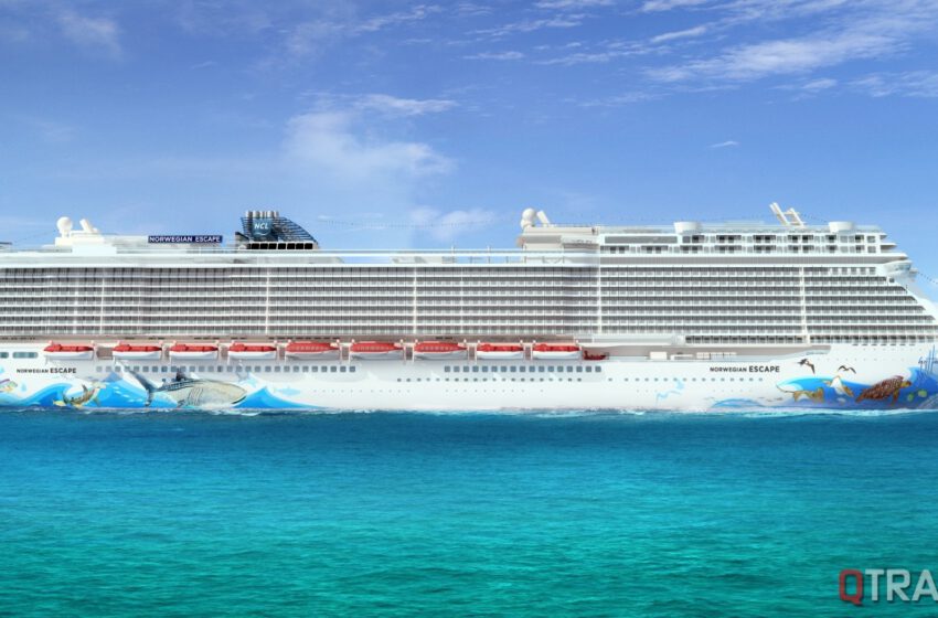  El reconocido artista Guy Harvey desvela el diseño final del casco del Norwegian Escape