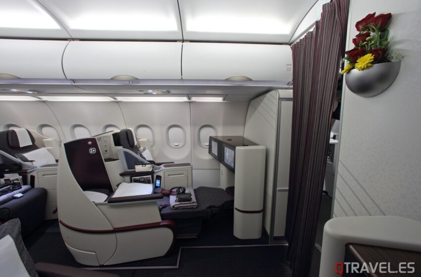  Qatar Airways renueva los asientos de Clase Business de los A320 y A330