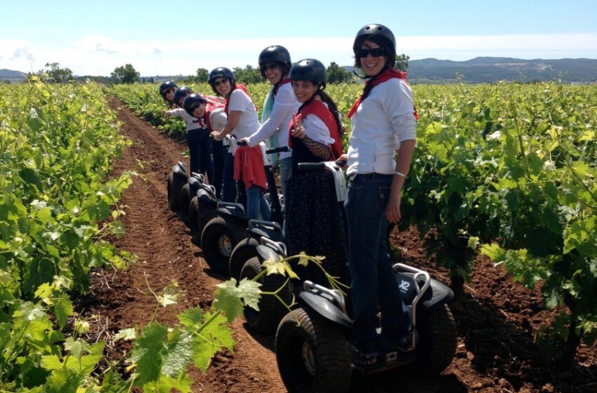  Enoturismo y Segway, el maridaje perfecto