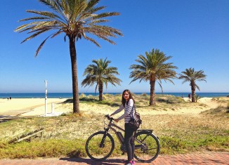 Bikefiendly en el paseo de Gandía