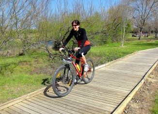 Los chicos de Bikefiendly por la ruta verde