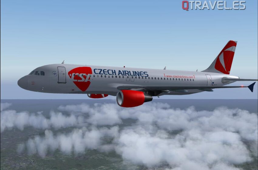 Czech Airlines permite el uso de pequeños dispositivos móviles