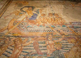 Mosaico del Museo de la Kasbah