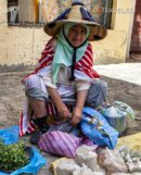 Venta en de verduras en las calles de la Medina