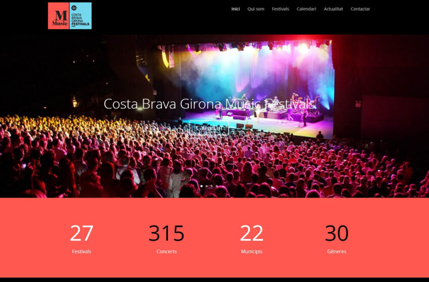  Nace la marca ‘Costa Brava Girona  Music Festivals’