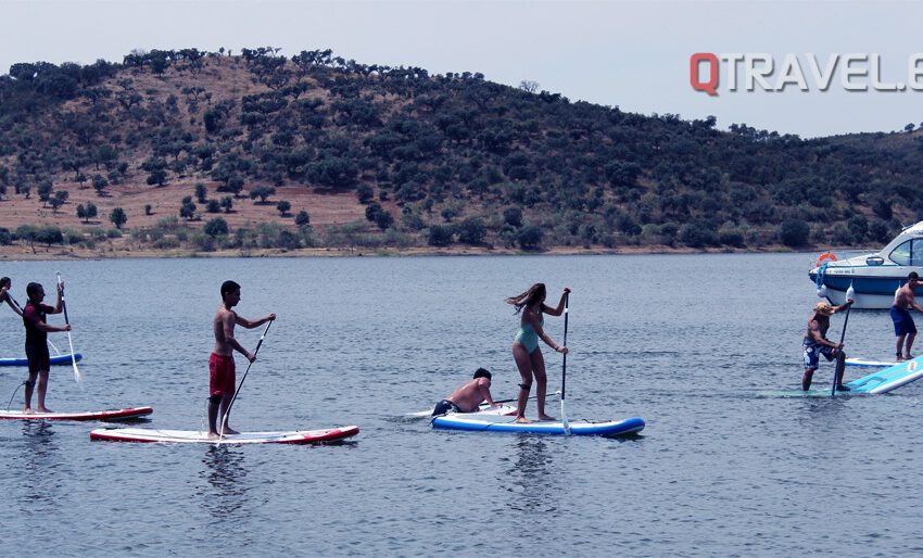  El ‘paddle surf’ conquista el corazón del Alentejo portugués